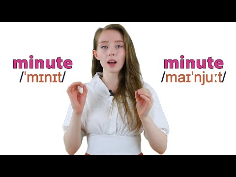 Minute vs Minute | Improve Your English Vocabulary and Pronunciation