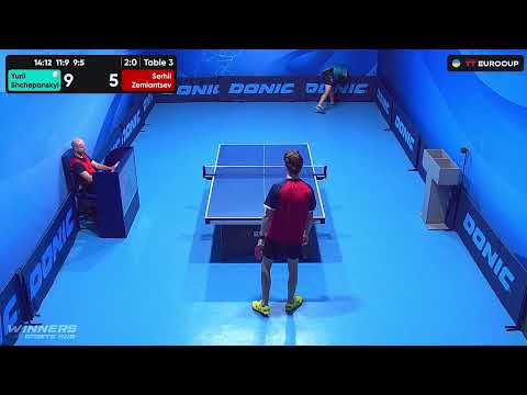 18:25 Yurii Shchepanskyi - Serhii Zemiantsev 16.08.2023 TT Euro.Cup Ukraine Star. TABLE 3
