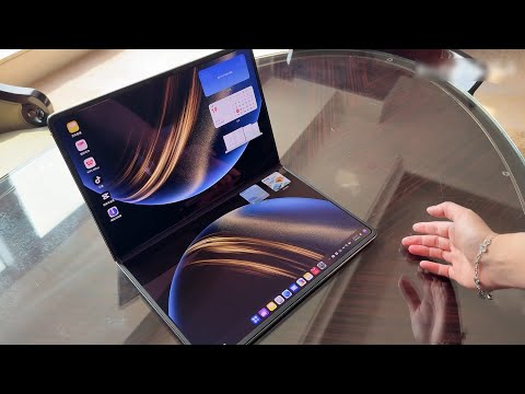 WORLD'S FIRST! HarmonyOS Foldable PC - Huawei MateBook Fold UNBOXING!