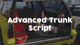 FiveM Advanced Trunk Script