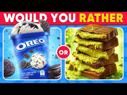 Would You Rather - Junk Food Favorites Edition 🍫🍟🍔 Daily Quiz