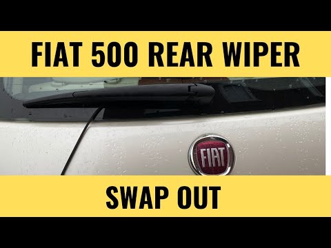Fiat 500 rear wiper