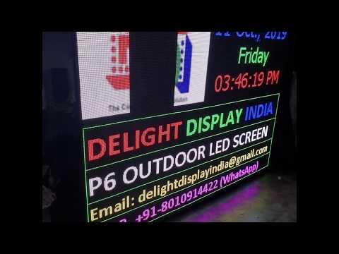 P6 Advertising LED Display Screen