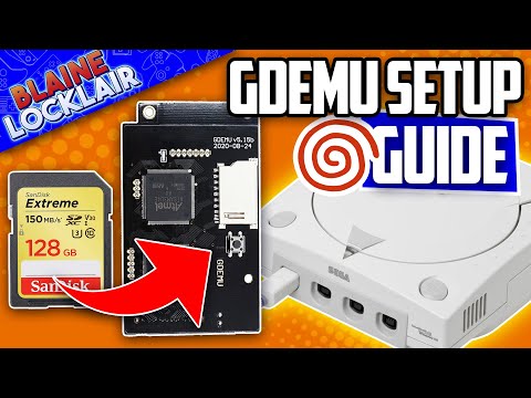 GDEMU Dreamcast Installation & EASY Setup Guide