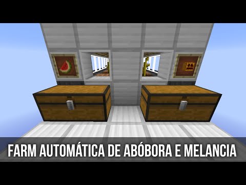 Farm Automática de Abóbora e Melancia [Simples!]