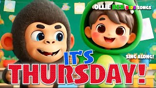 Thursday Song for Kids | Days of the Week with OllieRex (Thursday) gameplay video by MsB, 1:39 duration