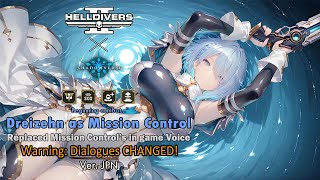 [Helldivers 2 MOD] Dreizehn (from Shadow verse) voice replace Mission Control