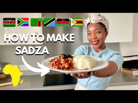How To Make Zimbabwean Sadza:Isitshwala|South African Pap|Tanzanian Ugali   African Recipes