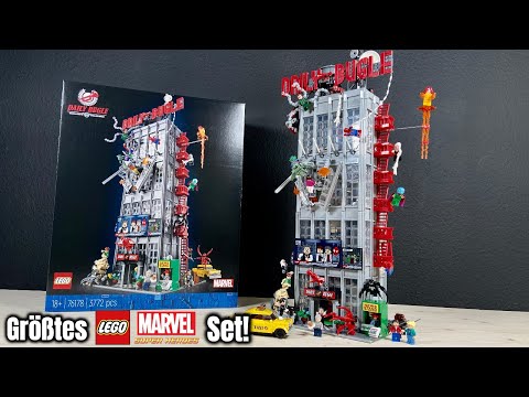 Endlich ein ernstzunehmendes Hochhaus: LEGO Marvel ‘The Daily Bugle' Review Set 76178