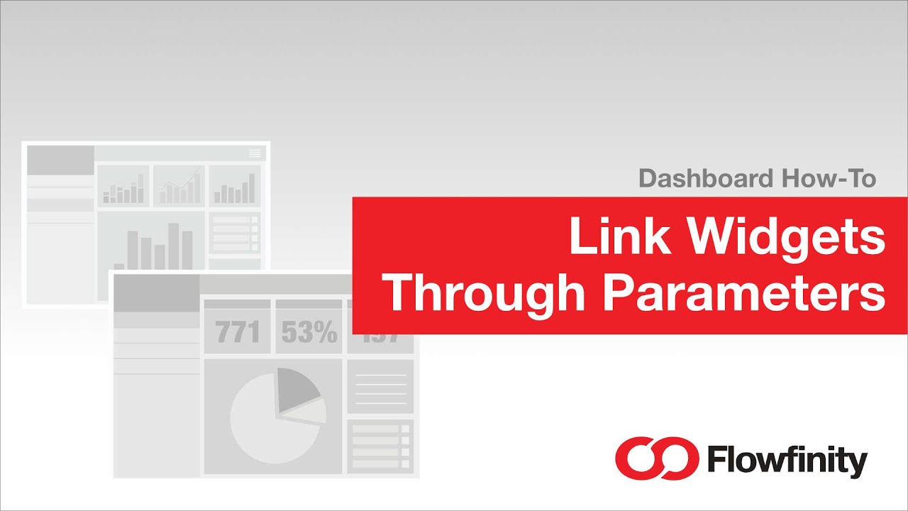 Link Dashboard Widgets in Flowfinity