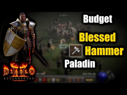 Budget Blessed Hammer Paladin - The Hammerdin is a classic for ladder start - Diablo 2 Resurrected