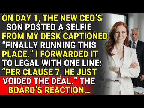 How a Quiet Employee Used Clause 7 to Expose CEO Nepotism | Corporate Chess