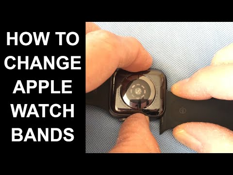 How to Swap Bands on Apple Watch 4 - QUICK AND EASY!