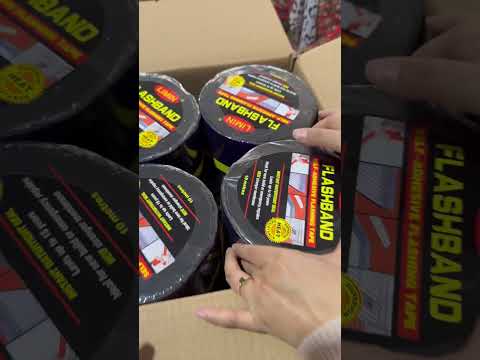 Colour Aluminum foil self adhesive bitumen tape for roofing，1.5mm,30cm,10m
