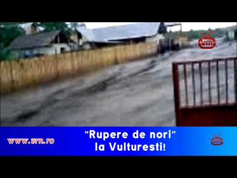 "Rupere de nori" la Vulturesti!