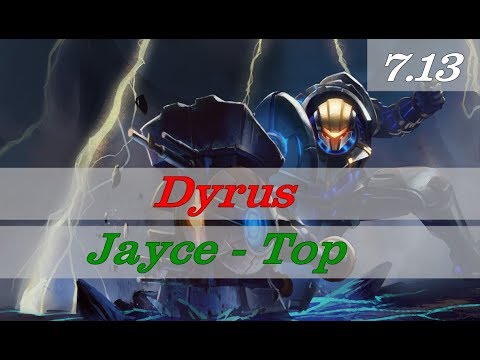 Dyrus - Jayce vs Kled - Top Season 7 Patch 7.13 (Ranked GamePlay)
