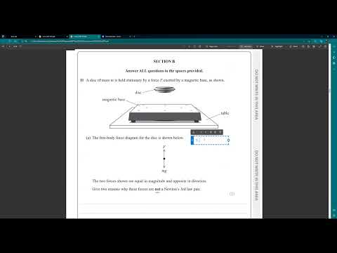 Edexcel IAL Physics Unit 1 June 2022 Q1-14