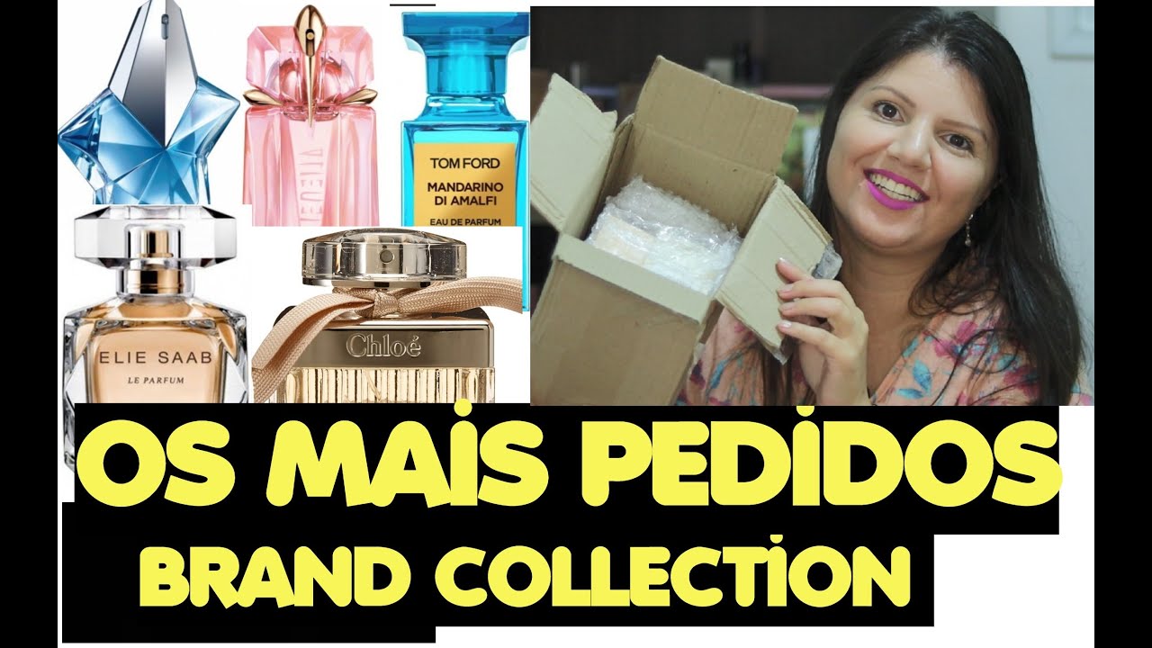 RECEBI OS PERFUMES MAIS PEDIDOS POR VOCES DA BRAND COLLECTION