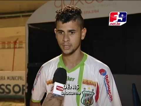 DENES E PARAÍBA COMEMORAM GOLS DA VITÓRIA SOBRE JACUIPENSE