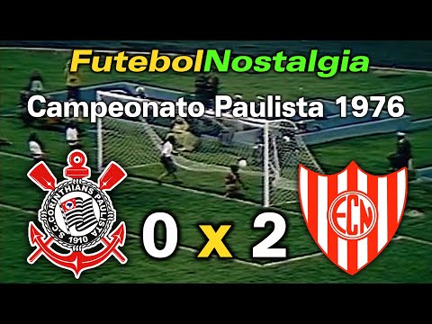 Corinthians 0 x 2 Noroeste - 11-04-1976 ( Campeonato Paulista )