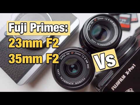 Your First Fujifilm Prime? - 23mm F2 Vs 35mm F2 Lens