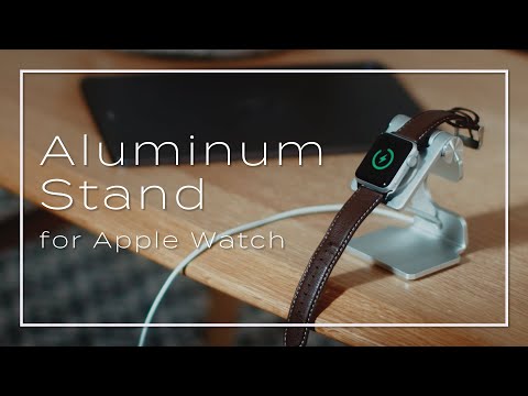 【Aluminum Stand for Apple Watch】商品紹介動画_株式会社MOTTERU