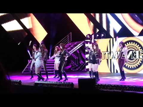 (fancam) snsd  taxi at sbs kpop concert