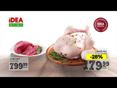 IDEA | Vikend akcija 16.11 - 18.11.2018.