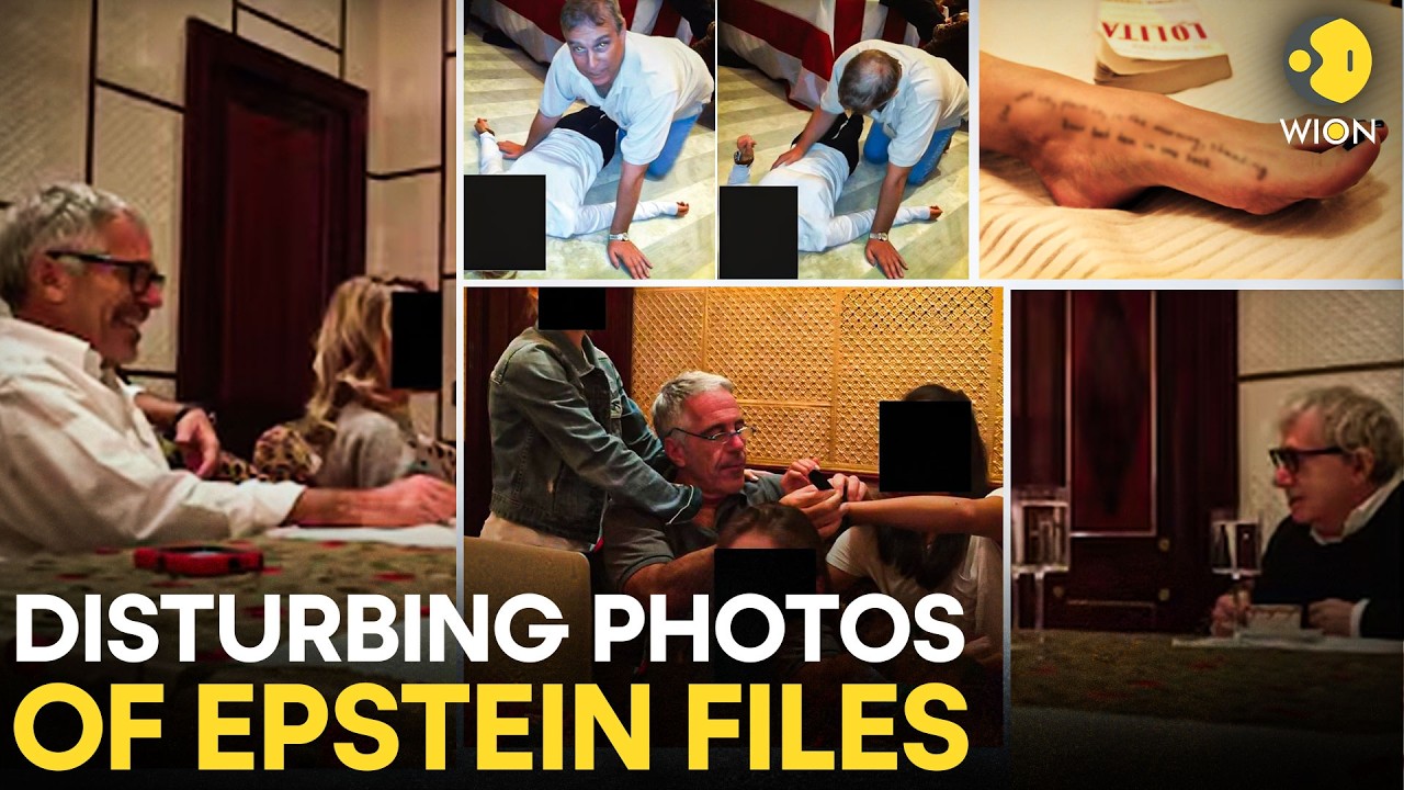 Epstein Files LIVE: Disturbing New Photos Emerge From Jeffrey Epstein Estate | WION Live