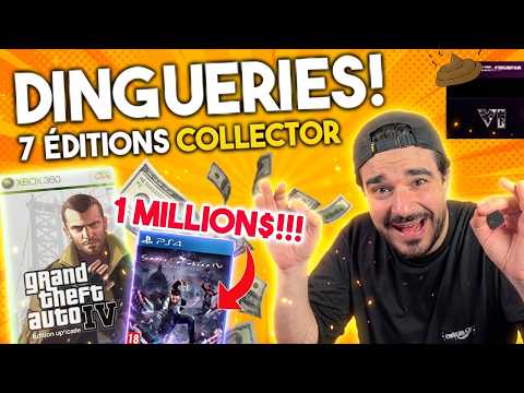 7 ÉDITIONS COLLECTOR de jeux qui RENDENT FOU ! (hein GTA 6)