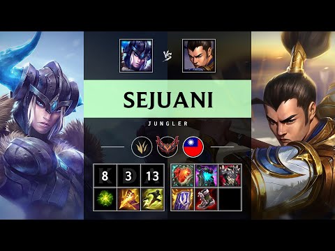 Sejuani Jungle vs Xin Zhao - TW Grandmaster Patch 25.12