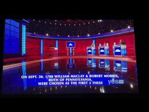 Final Jeopardy, “U.S. History” - Jonathan Fisher Day 4 (10/14/21)