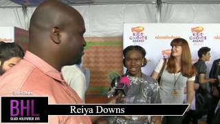 Reiya Downs @ Nickelodeon Kids' Choice Awards video