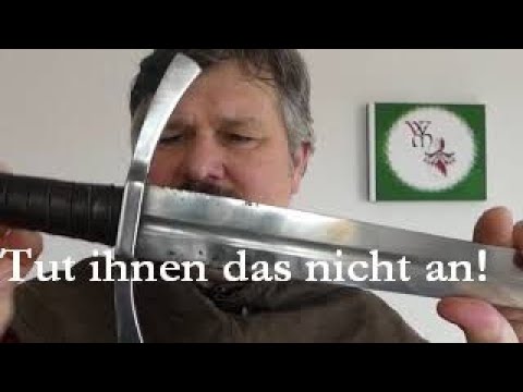 What you shouldn't do with swords | Wiegand von Marburg