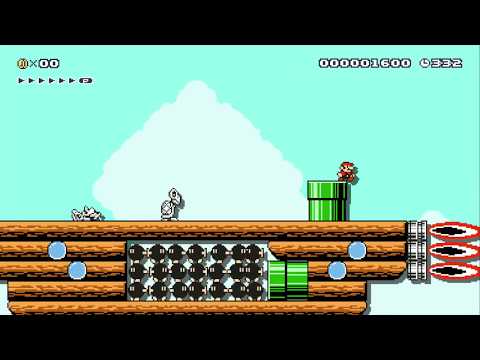 The mighty airship! by colin - SUPER MARIO MAKER - NO COMMENTARY 1AW