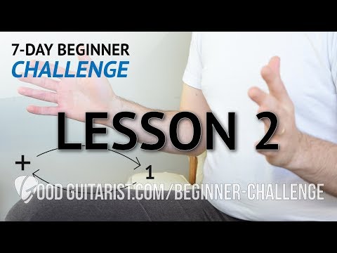 7-Day Beginner Guitar Challenge - Lesson 2: Developing Your Sense of Rhythm