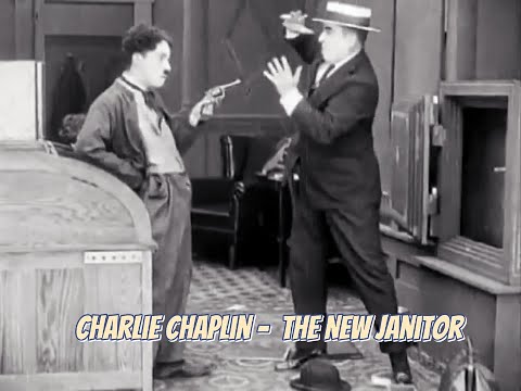 Charlie Chaplin – The New Janitor (1914) | Silent Comedy Masterpiece