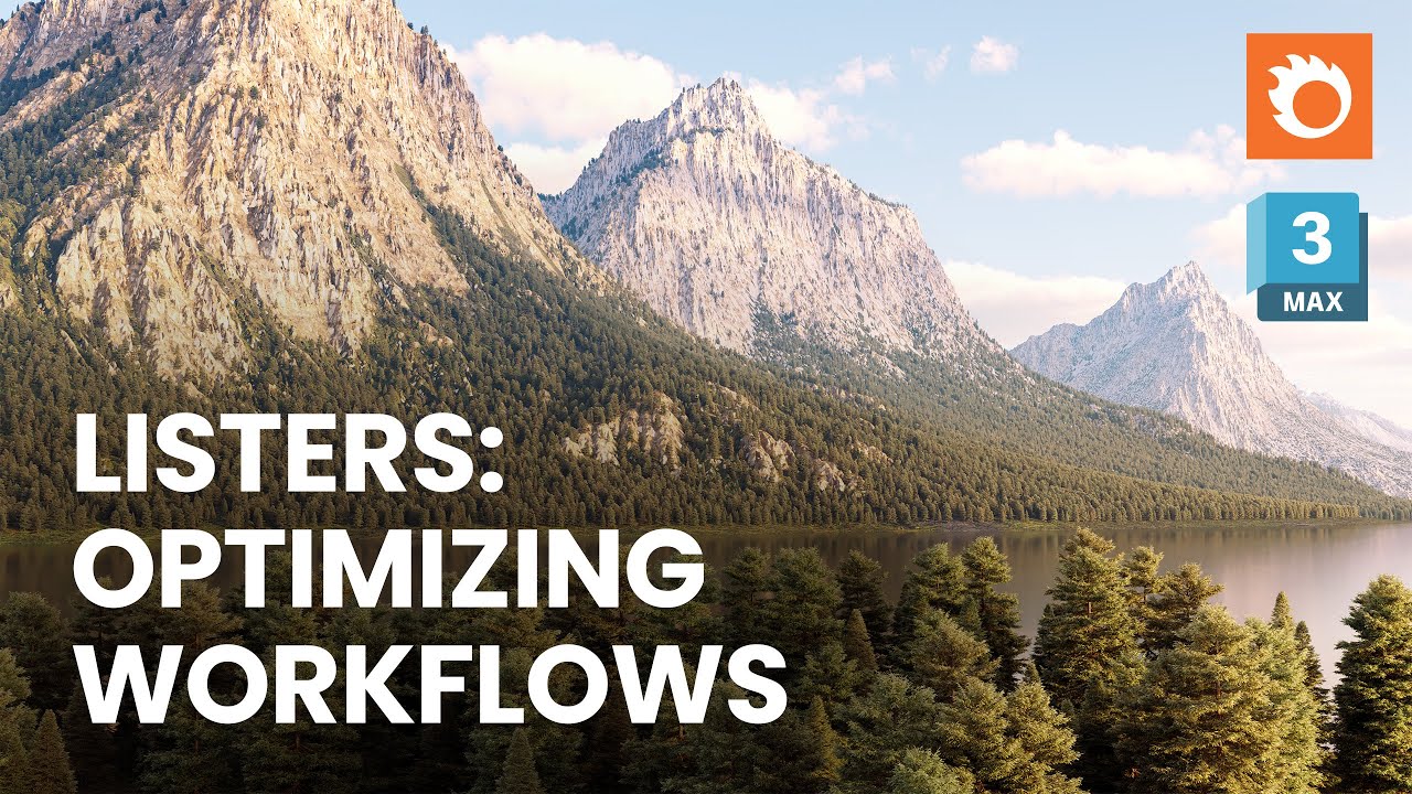 Optimize your workflow with the Corona Listers in 3ds Max 