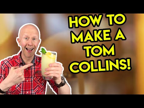 How to make a Tom Collins Cocktail!