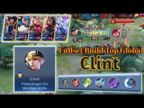 GoldLane | MM Terkuat  Season 23 Top Global Clint By Taka [Fullset Best Build Top Global Clint] MLBB