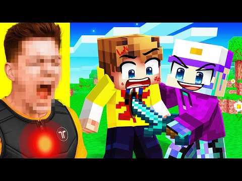 I Pranked My Friends with a REAL LIFE PAIN Mod in Minecraft…