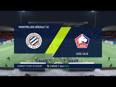 ⚽ Montpellier vs Lille ⚽ | Ligue 1 (12/02/2022) | Fifa 22