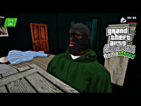 GTA San Andreas 2021 Remastered: STORY MISSION 4K Gameplay  PART 5 - NATURAL HOUSE BREAKER!