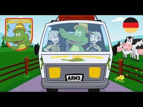 Raus auf's Land - Arne Alligator & Freunde - Musikvideo für Kinder