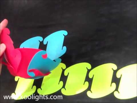 Koolights: How to assemble 15 elements A lampshape