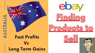 Finding Products to Sell on eBay Australia Quickly and Easily