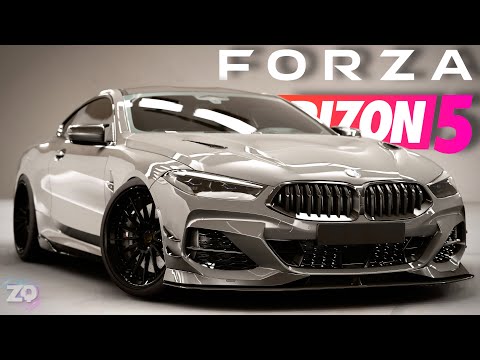 BRUTAL! BMW M8 Competition Coupe Tuning - FORZA HORIZON 5