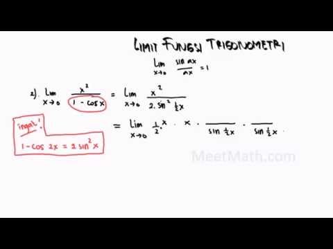 Limit Fungsi Trigonometri - Contoh 3