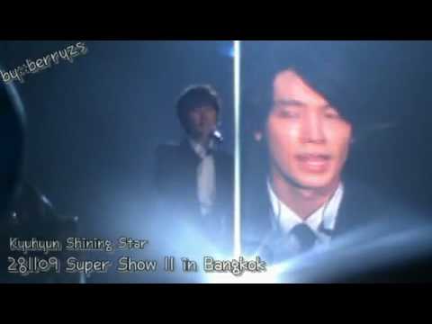 [Fancam] 091128 Super Show II in Bangkok Kyuhyun Shining Star