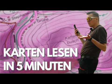 Karten lesen für Anfänger: Mit 4 einfachen Tipps zur richtigen Orientierung